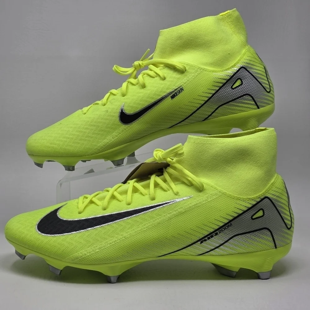 Nike Mercurial Superfly 10 Academy FG Voltage Pack FQ1456-700 Mens Size 11.5 New